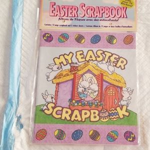 Easter scrapbook and stickers